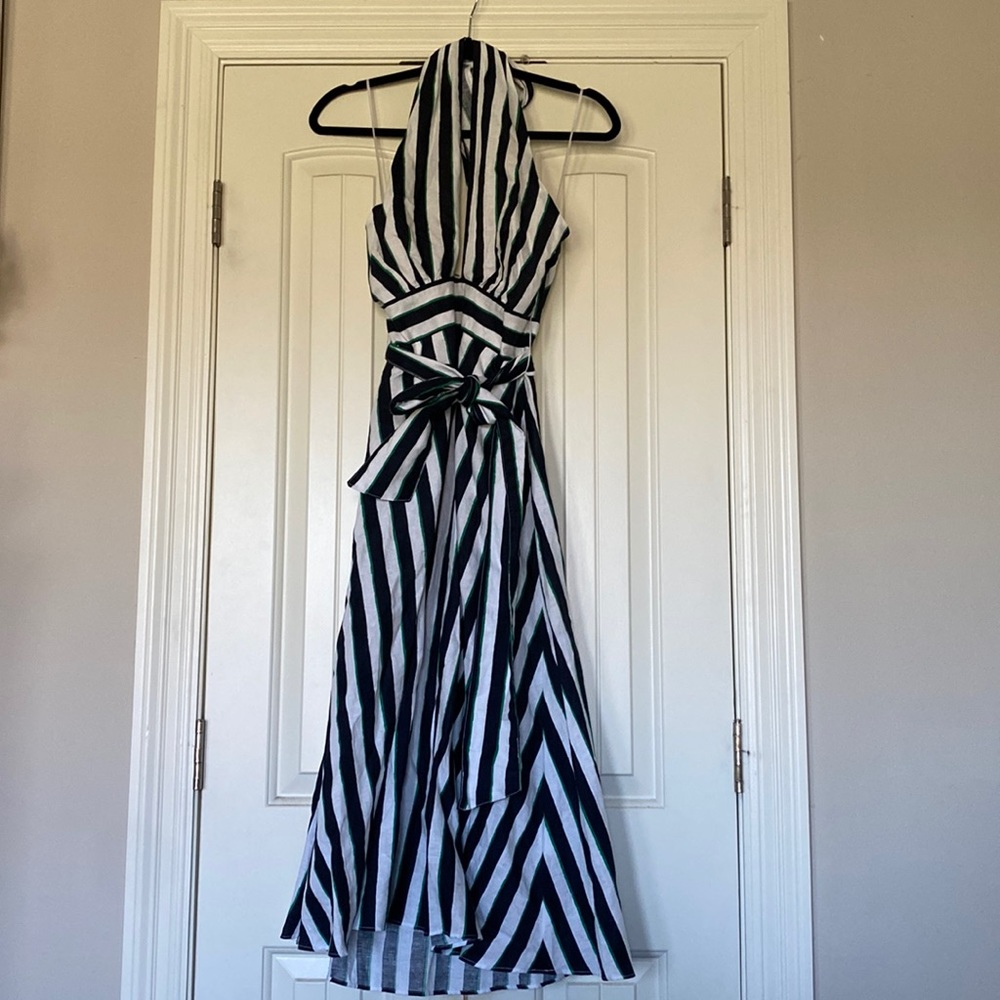 Banana Republic Halter top linen dress